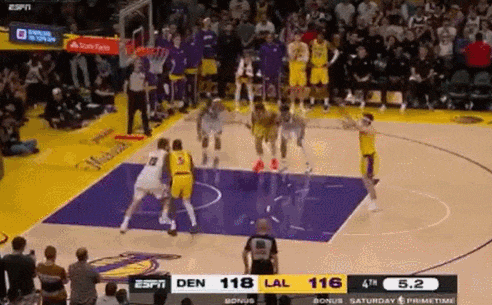 开云入口-绝杀!湖人干翻掘金!41岁詹姆斯史诗级救球...